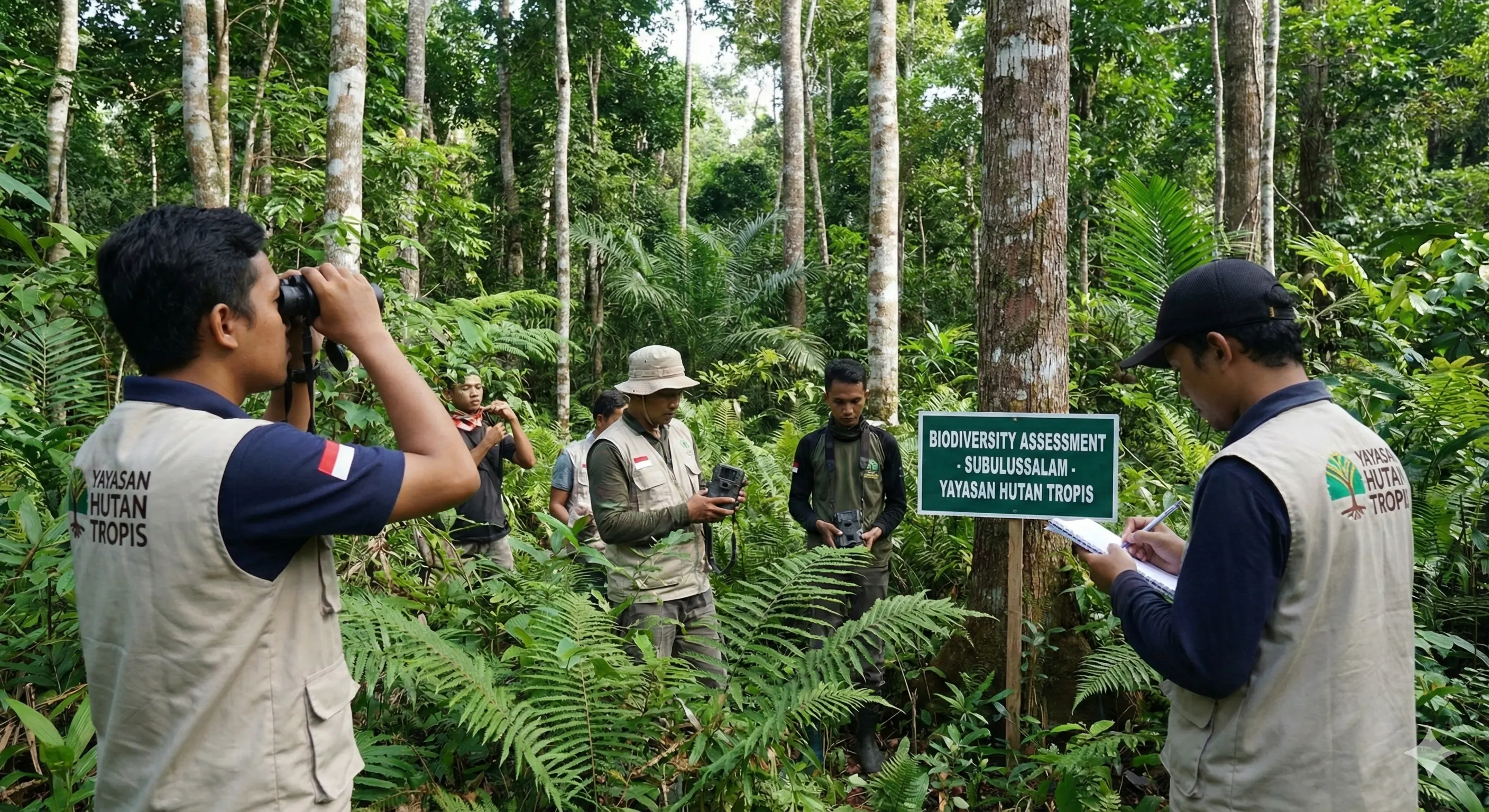 Biodiversity Assessment in Subulussalam in collaboration with Yayasan Hutan Tropis